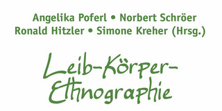Band Leib Körper Ethnographie Leib Körper Ethnographie
